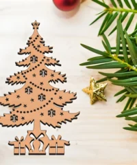 Christmas tree with presents