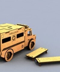 3d Puzzle Ambulance
