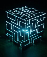 Alien Cube Lamp