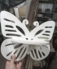 Butterfly Shape Floating Wall Shelf
