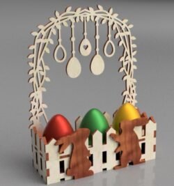 Easter Bunny Box Template