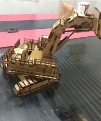 Hatachi Excavator 3D Model Template