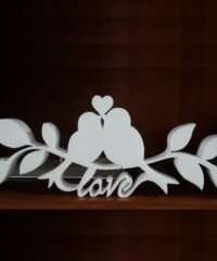 Love Birds Art Valentine's Day Decor