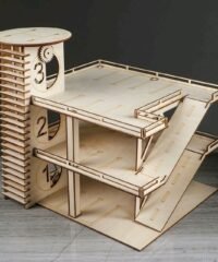 Multi Level Parking Garage For Toy Cars