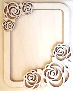 Photo Frame with Roses Photo Frame with Roses