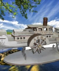 Ship 3D Puzzle Pattern