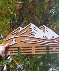 Ski Medal Display Hanger