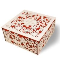 Snowflake Box Square Snowflake Christmas Gift Box
