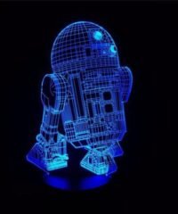 Star Wars R2-D2 Robot 3D LED Night Light
