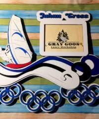 Surfing Medal Hanger Display Rack