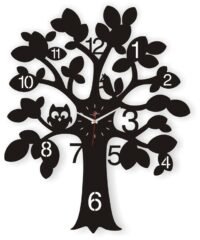 Tree Clock Wall Decor