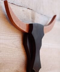 Wooden Bull's Head