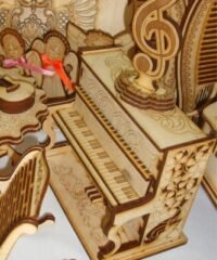 Wooden Toy Piano