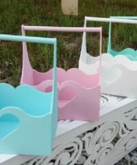 Basket with Handle Heart