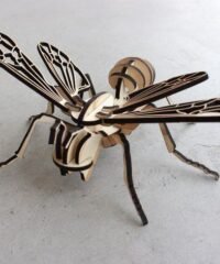 Bee 3D Puzzle Wooden Toy Template