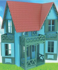 Betsy Hagar Doll House 4mm