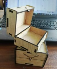 Box with Lid for Clock