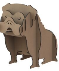 Boxer Dog Remote Control Holder
