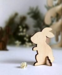 Bunny Wooden Animal