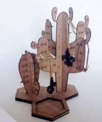Cactus Jewelry Ring Holder Stand