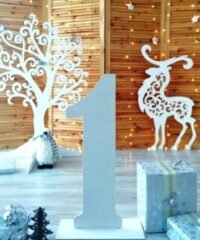 Christmas Deer Decoration Template