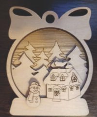 Christmas Tree Ornament Hanging Decor Bauble