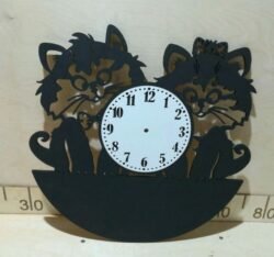 Cute Cats Wall Clock Cute Cats Wall Clock