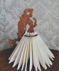 Girl Napkin Holder