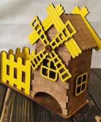 House With Candy Box Tea Bag Holder