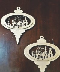 Christmas Town Ornament Christmas Town Ornament
