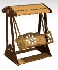 Wooden Swing Chair