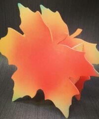Leaf Shape Box Planter Pen Holder