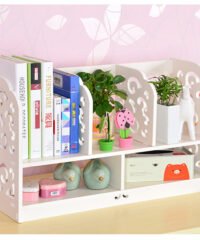 Multifunction Desktop Storage Rack Bookcase Shelf