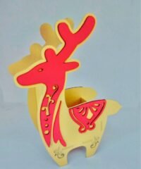 Reindeer Pen Holder Desk