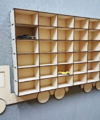 Shelf for Toy Cars Plywood