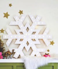 Snowflake Home Decor