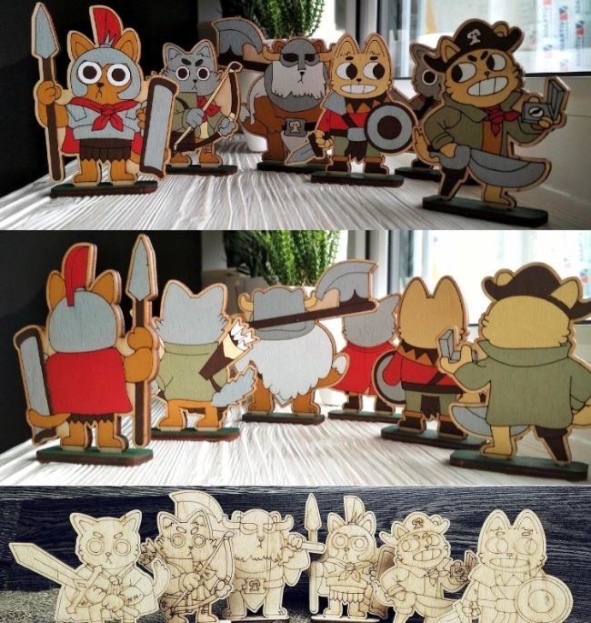 Soldiers Magnets Miniature Figures