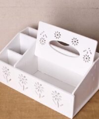 Tissue Box with Organizer