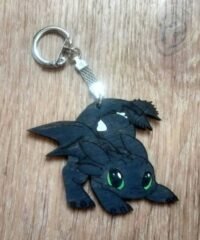 Toothless Keychain Template
