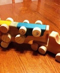 Toy Truck With Removable Toy Cars