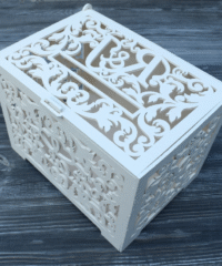 Wedding Card Box Party Decorations Wooden Wedding Money Box