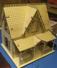 Wooden Decorative Dollhouse