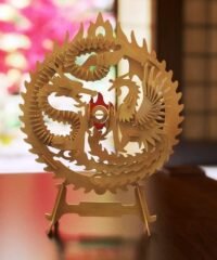 Wooden Dragon Decoration