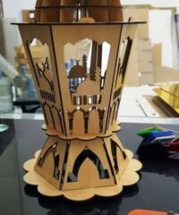 Wooden Islamic Ramadan Fanoos Ramadan Lantern