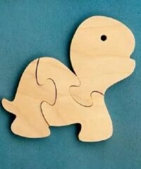 Wooden Tortoise Jigsaw Puzzle