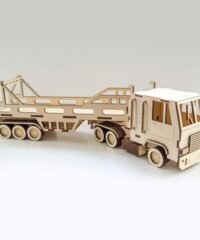 Wooden Tractor Trailer Truck