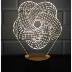 3D Torus Spiral Lamp 3D Torus Spiral Lamp