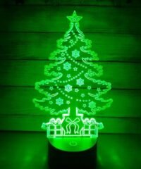 3D illusion led lamp Christmas