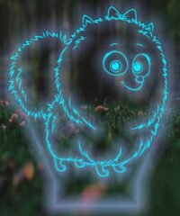 3D illusion led lamp Pet