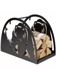 Bear Firewood Stand